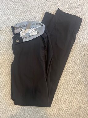 Puma Men's Black Golf Chinos